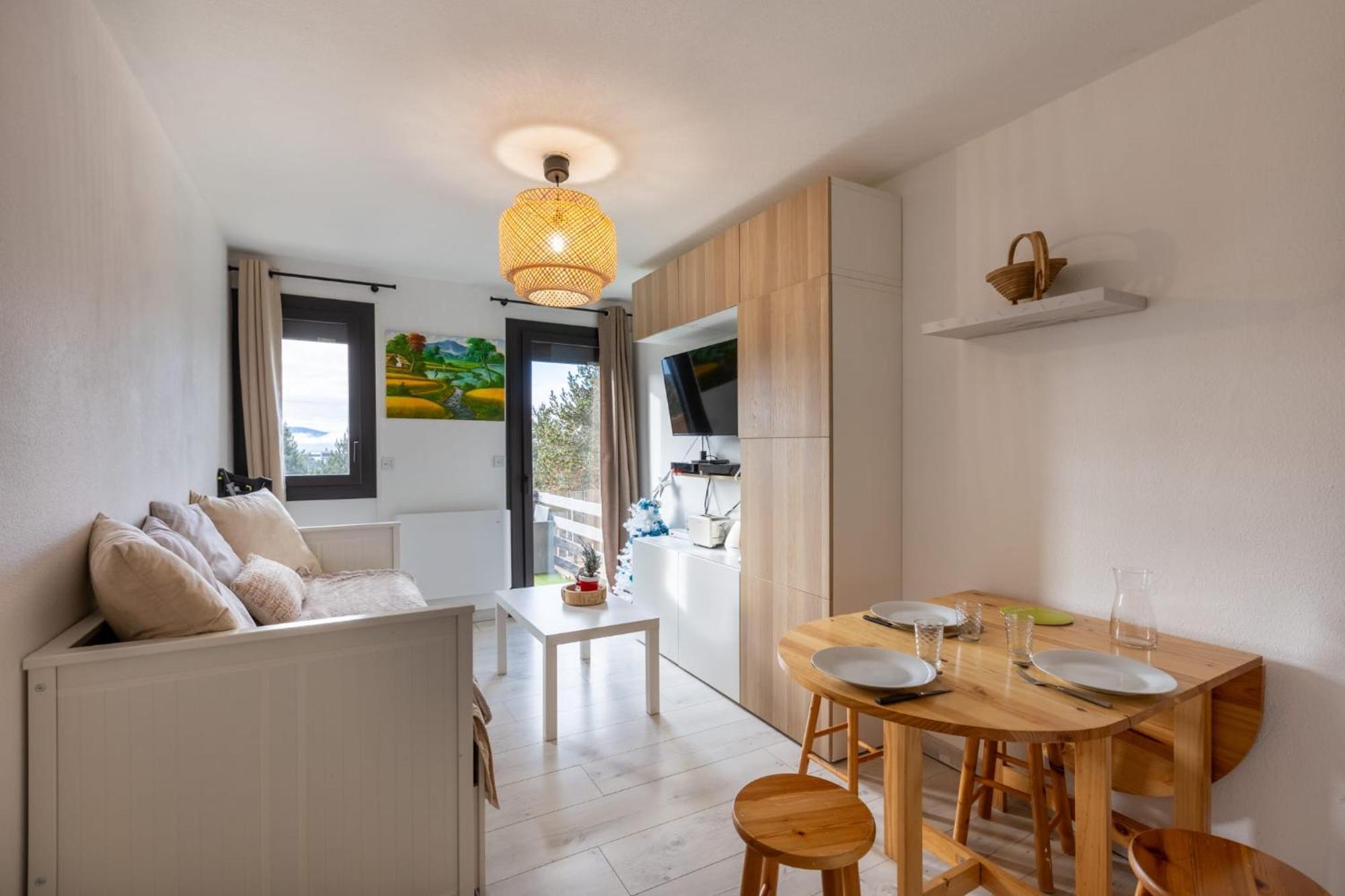 Studio Cosy Les Myrtilles P2000 Bolquere Pyrenees 2000 エクステリア 写真